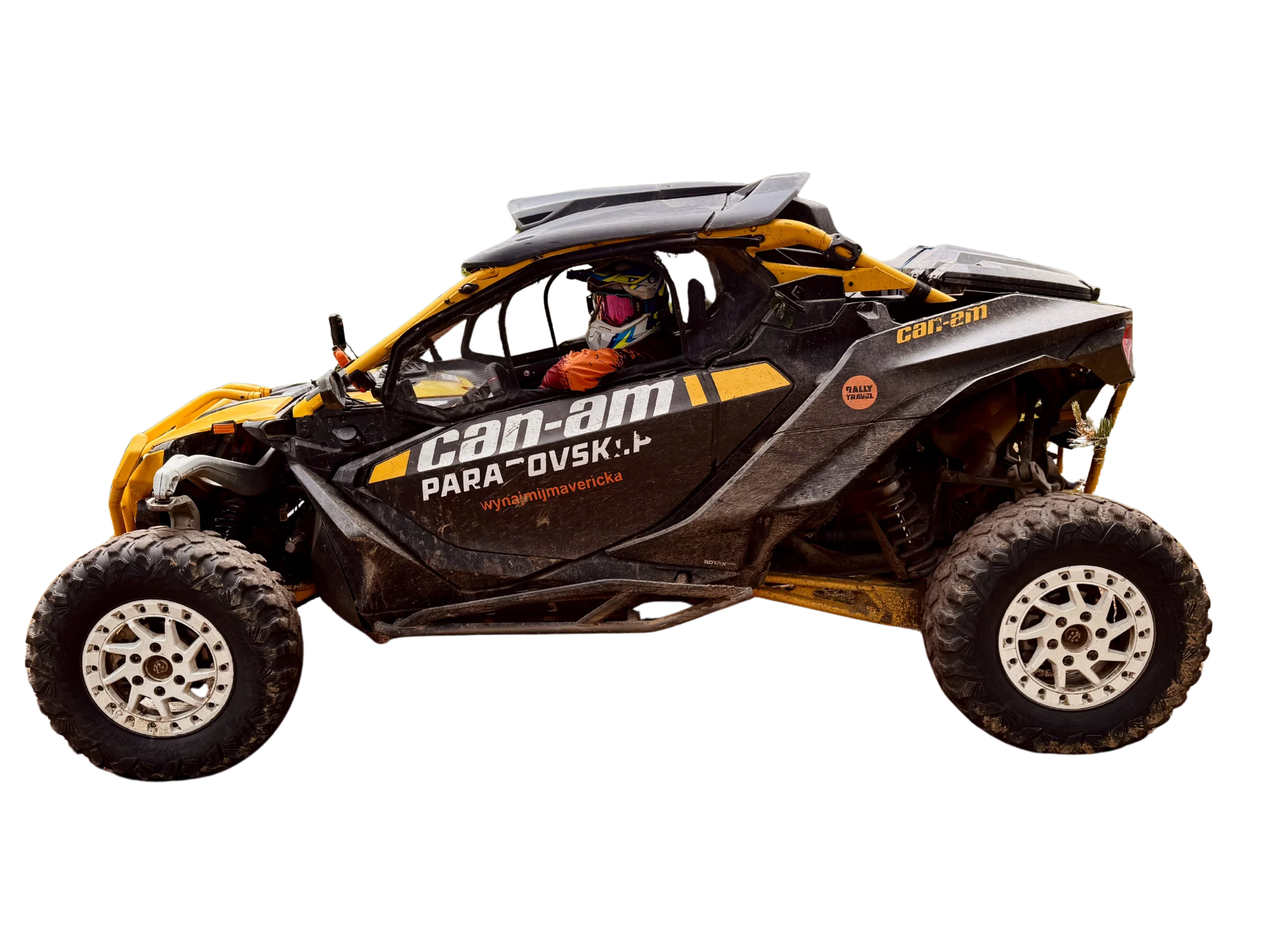 Can-Am Maverick R Rally Travel